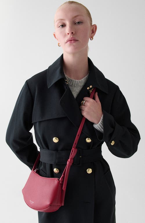 Kate Spade New York Loop Pebble Leather Crossbody Bag In Red