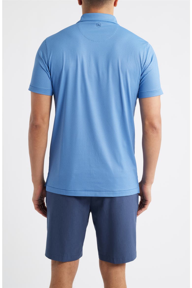 Ponte Performance Jersey Golf Polo, Alternate, color, DUSK BLUE