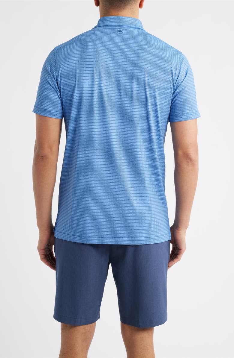 Peter Millar Ponte Performance Jersey Golf Polo, Alternate, color, Dusk Blue