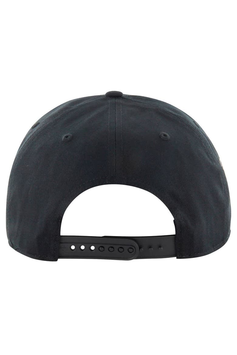 Men's '47 Black Las Vegas Raiders Overhand Speckle Hitch Adjustable Hat, Alternate, color, Black