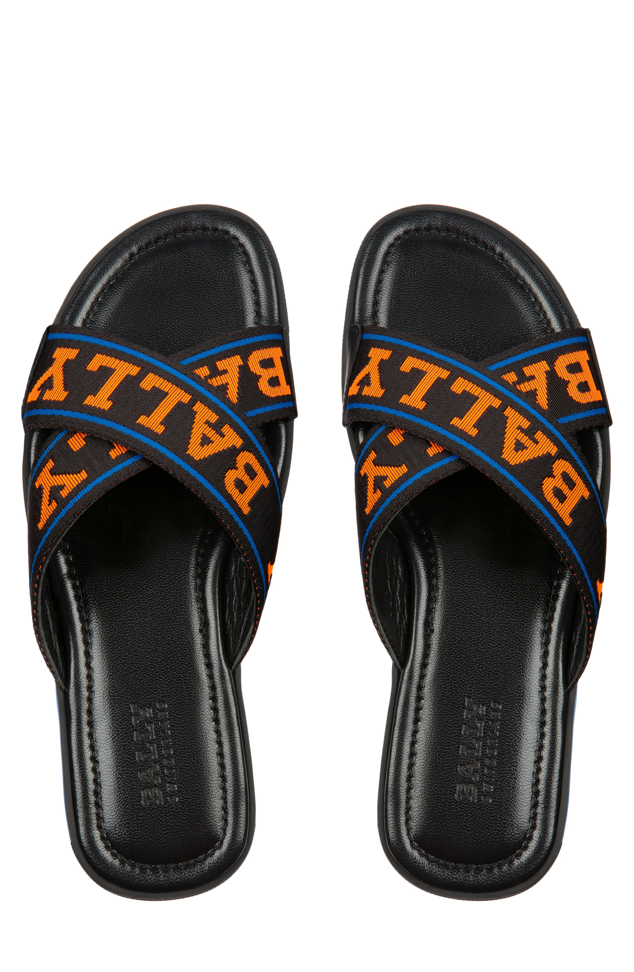 Bally Bonks Logo Slide Sandal, Alternate, color, 