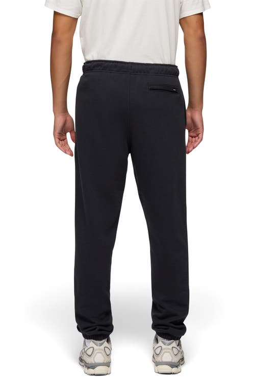 Prana Fleece Sweatpants In Black