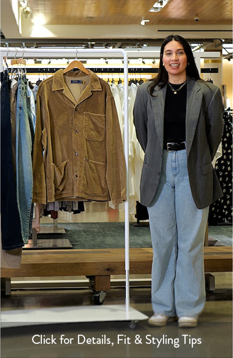 Corduroy Overshirt, sales video thumbnail