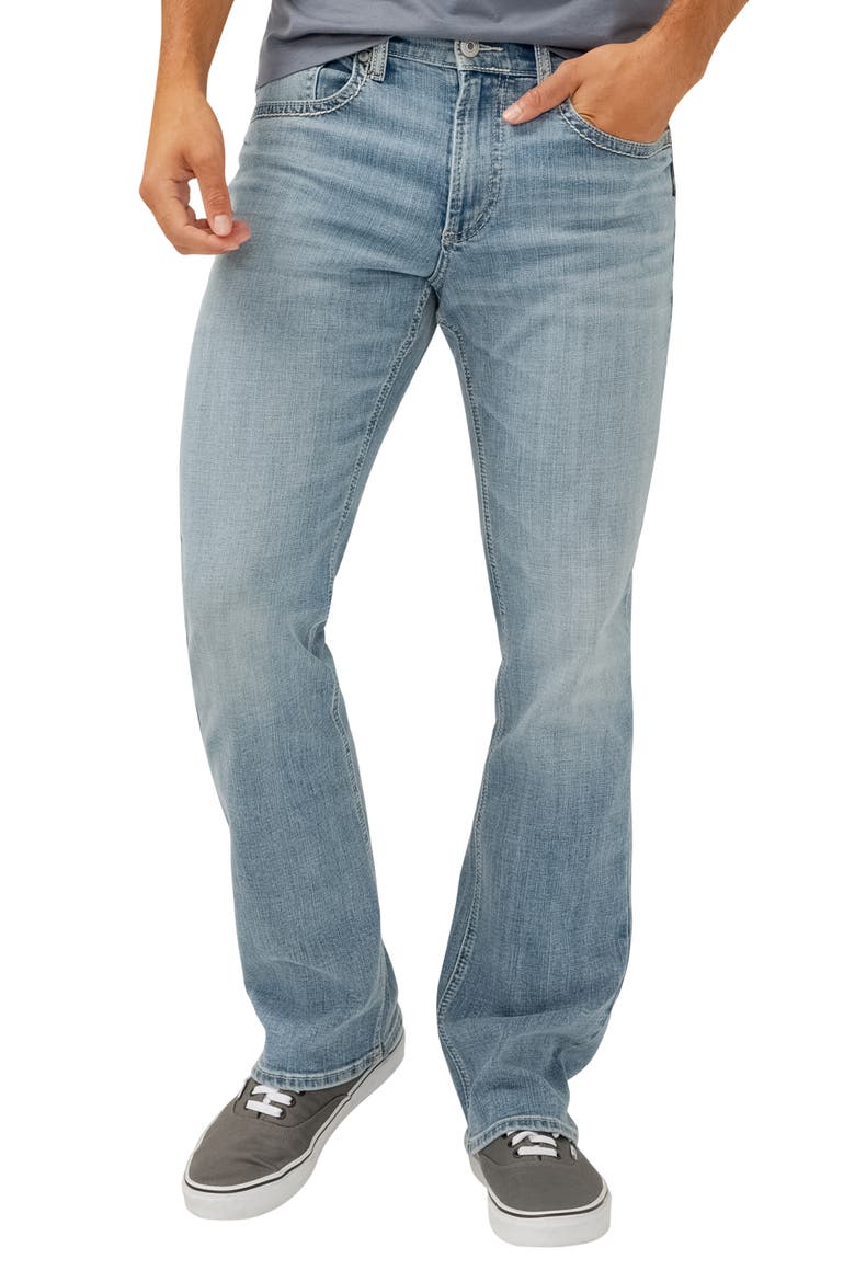 Jace Slim Bootcut Jeans, Main, color, INDIGO