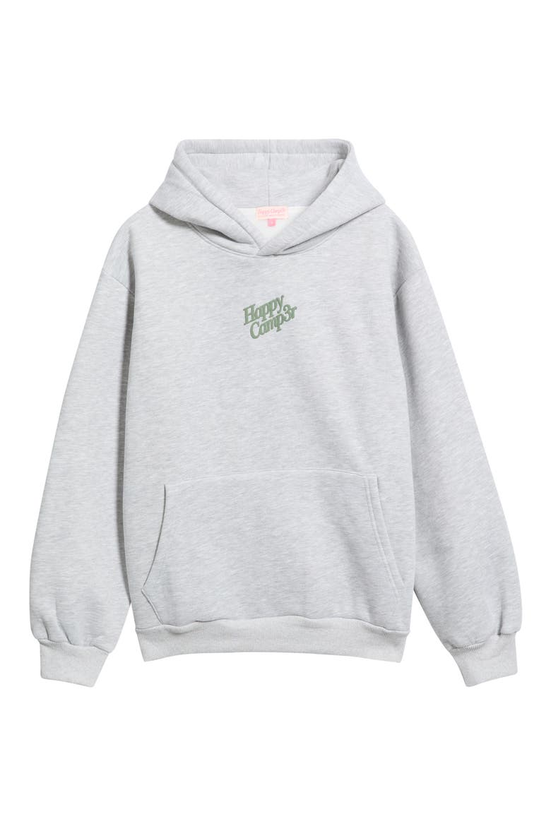 Puff Series Logo Hoodie, Main, color, HEATHER GRAY