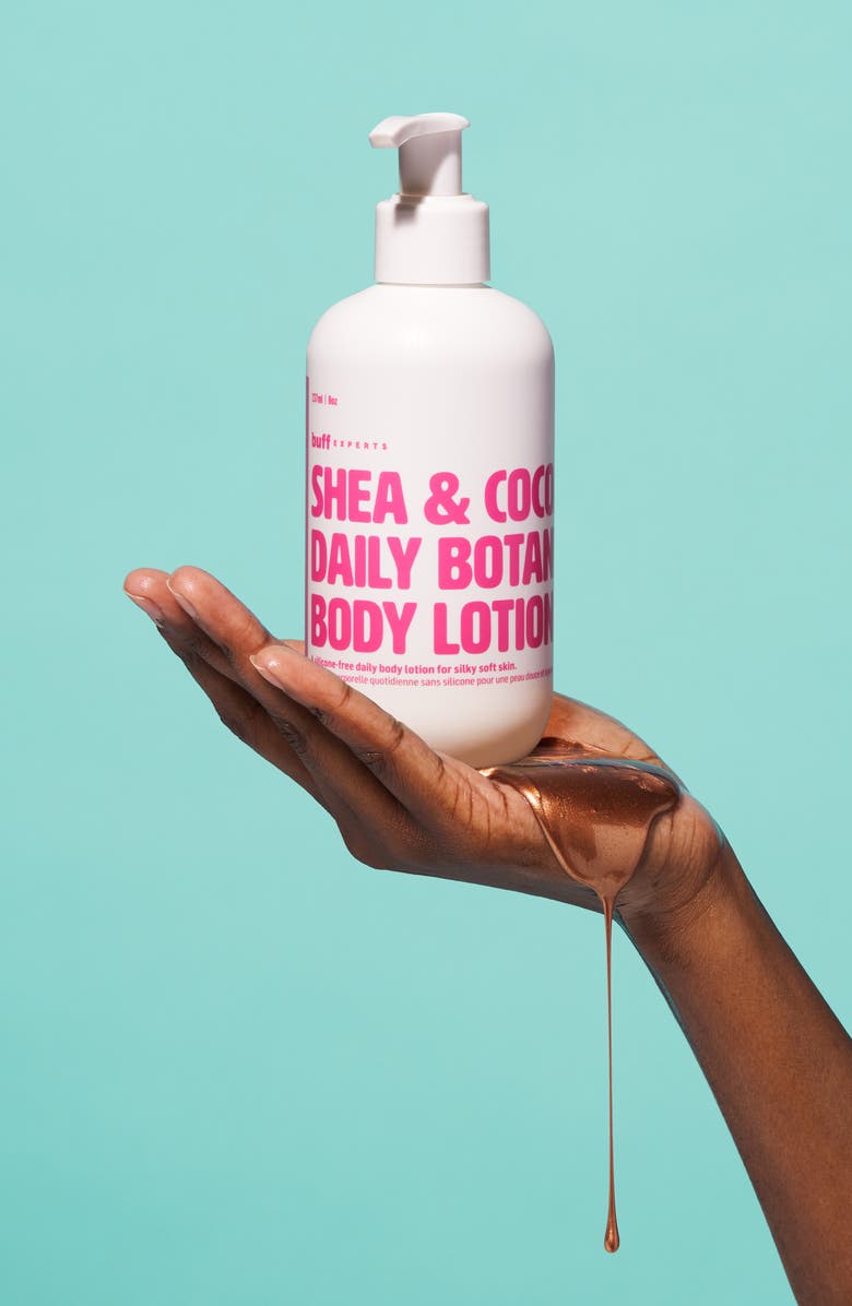 Buff Experts Shea & Cocoa Daily Botanical Body Lotion, Alternate, color, 