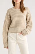 All in Favor Chunky Stripe Sweater