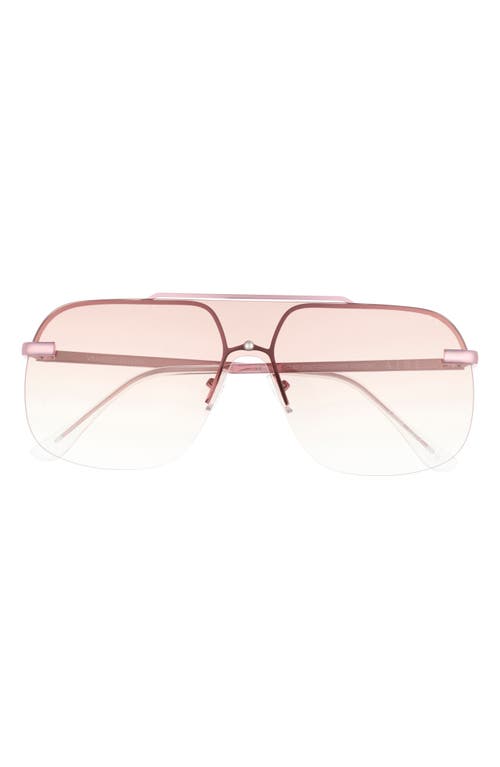 Aire Venatici 137mm Aviator Sunglasses In Red