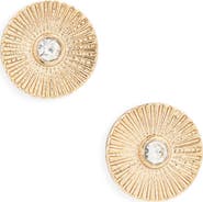 Panacea Cubic Zirconia Circle Stud Earrings
