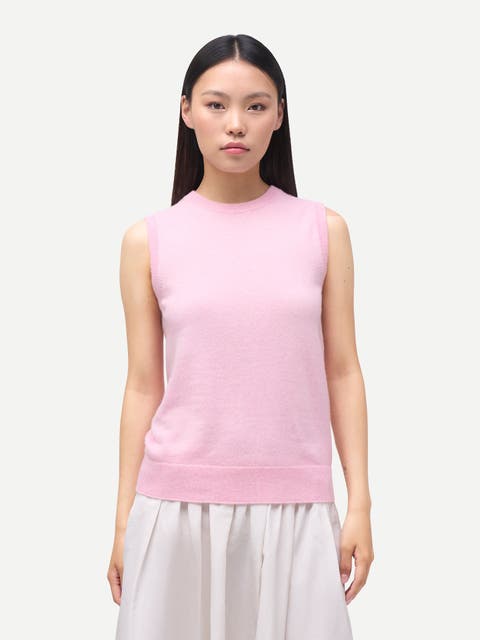 Timeless Cashmere Crewneck Vest