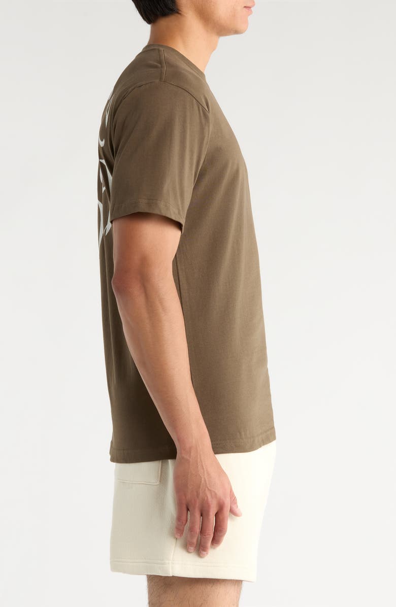 Museum of Peace & Quiet Wordmark Cotton Graphic T-Shirt, Alternate, color, Coffee