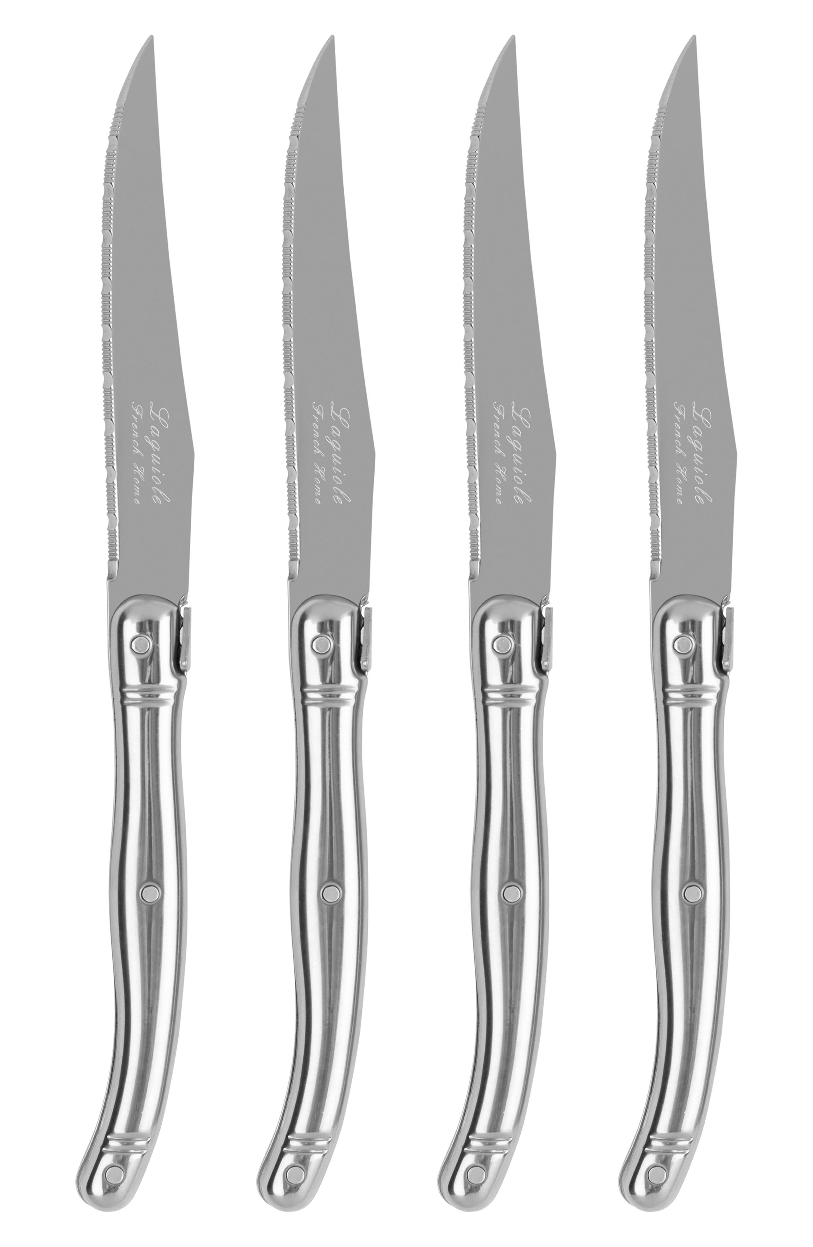 FRENCH HOME Set of 4 Laguiole Connoisseur Steak Knives