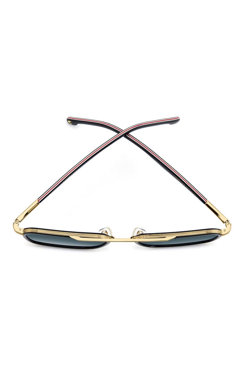 55mm Navigator Sunglasses, Alternate, color, BLACK RED/ DARK BLUE