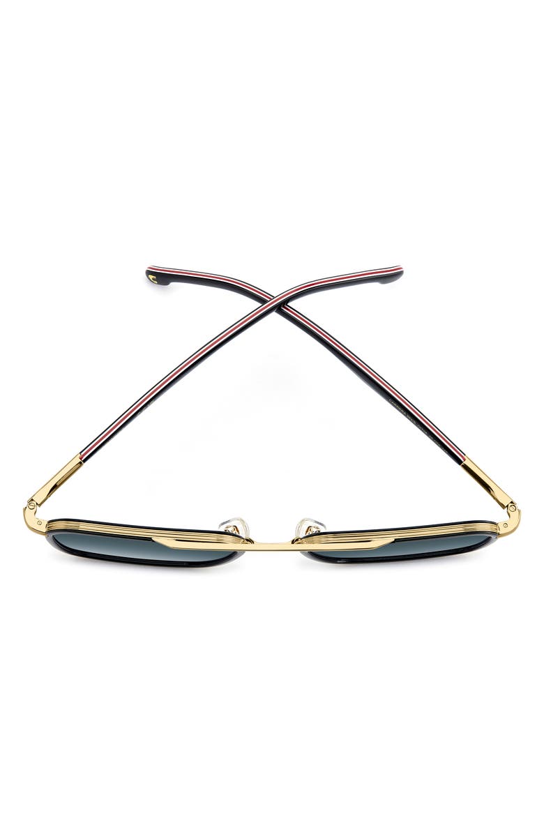 Carrera Eyewear 55mm Navigator Sunglasses, Alternate, color, Black Red/ Dark Blue