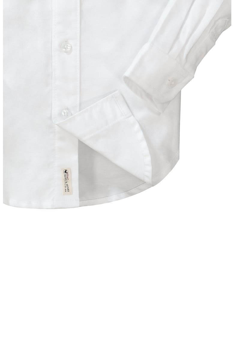 Boys' Classic Oxford Button Down Shirt, Kids, Alternate, color, Soft White