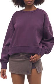 Free People FP Movement Intercept Cotton Blend Sweatshirt