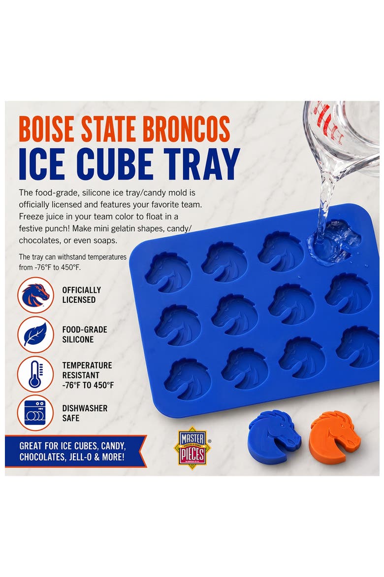 Boise State Broncos Ice Cube Tray, Alternate, color, Multicolor