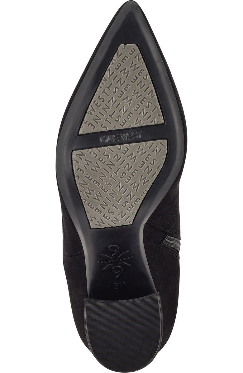 Nine West Ceeya Pointed Toe Over the Knee Boot, Alternate, color,