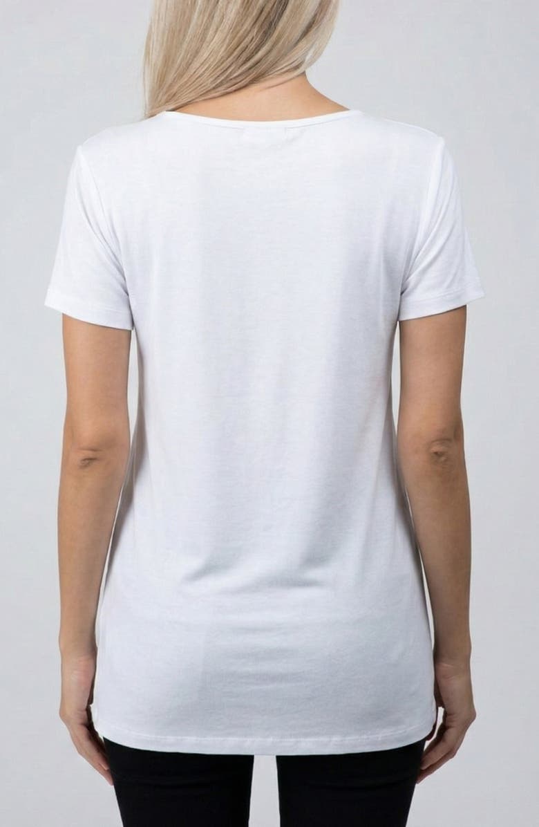 APNY V-Neck T-Shirt, Alternate, color, 