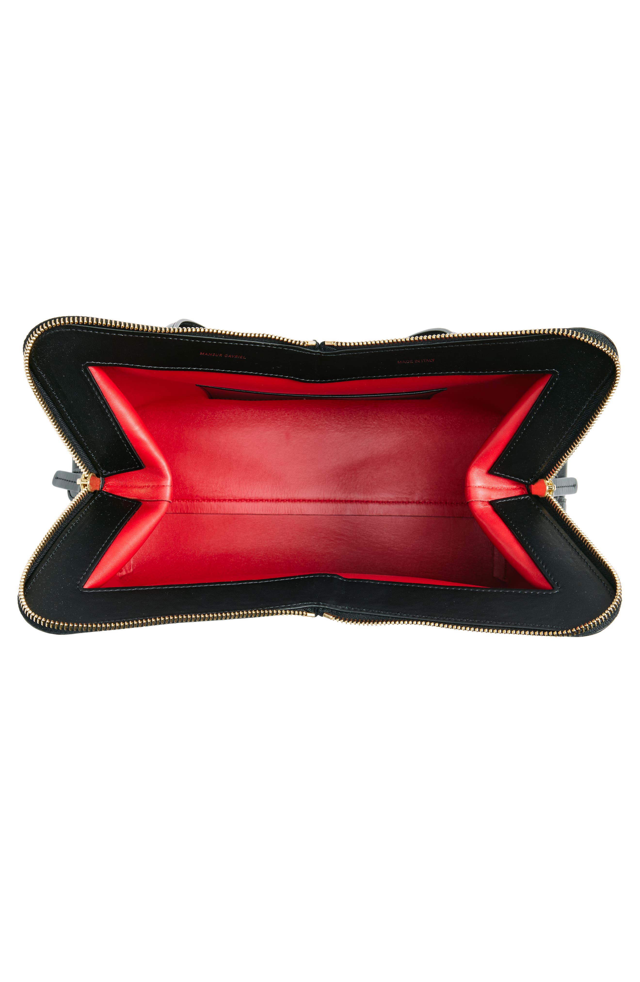 Mansur Gavriel M Frame Leather Shoulder Bag, Alternate, color, 