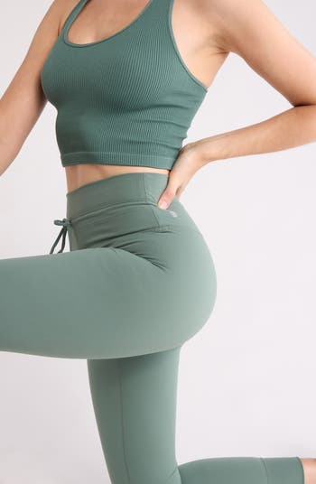 Perform High Waist Drawstring Leggings