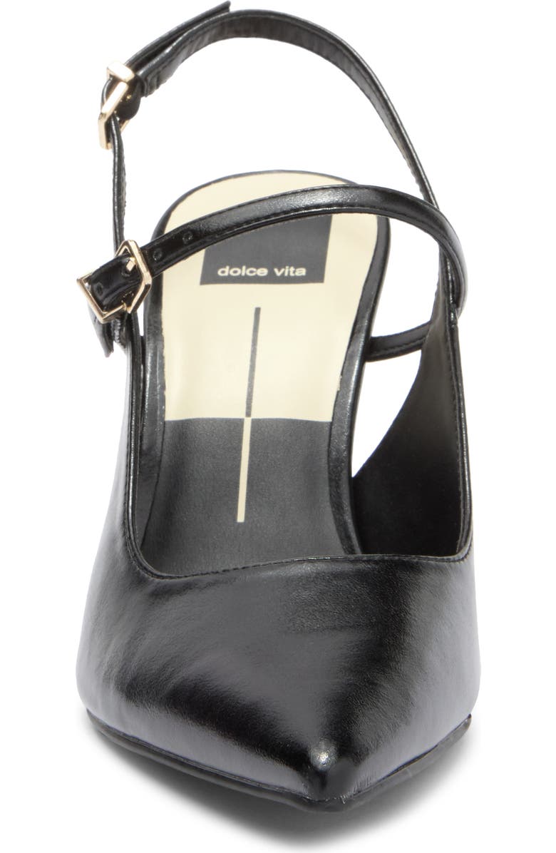 Dolce Vita Kieran Slingback Pump, Alternate, color, Black Patent Stella