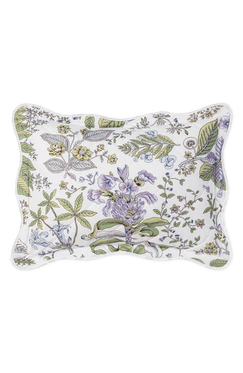 Pomegranate Quilted Boudoir Pillow