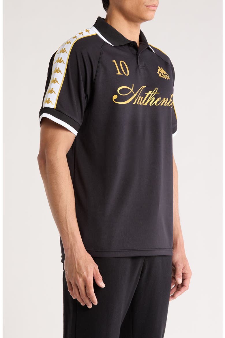 222 Banda Notilox Polo, Alternate, color, BLACK/ YELLOW GOLD/ WHITE