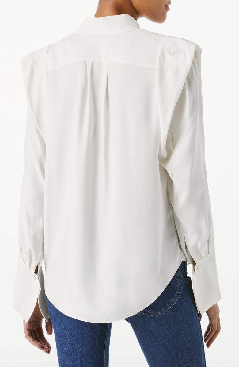 FRAME Bella Silk Blouse, Alternate, color, 
