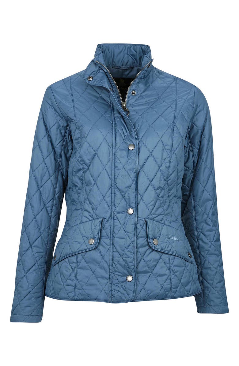 Barbour Flyweight Quilted Jacket, Alternate, color, Stone Blue