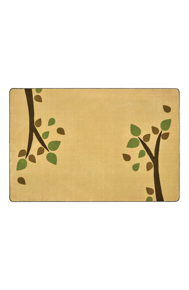 Kaplan Early Learning Company Branching Out Carpet, Main, color, Beige
