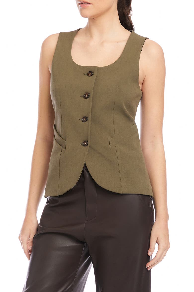 Joni Vest, Alternate, color, LIGHT OLIVE