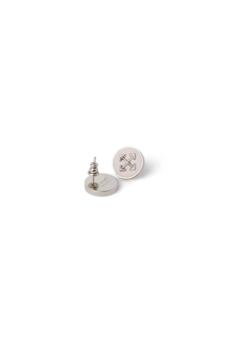 Women's Silver Arrow Button Studs Earrings, Alternate, color, Silver