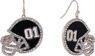 Hallmark Game Day Football Helmet Earrings