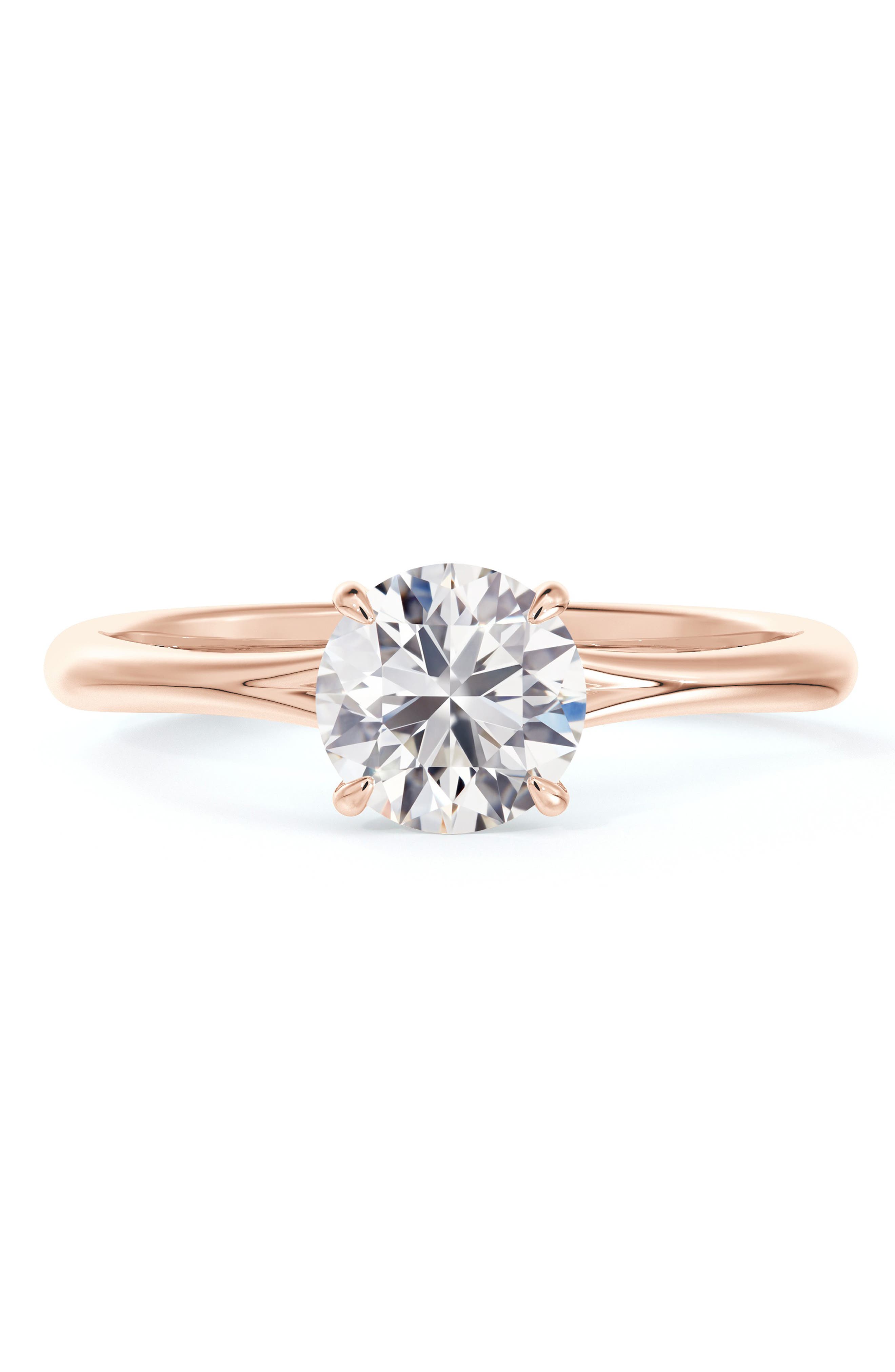 De Beers Forevermark Icon™ Setting Round Diamond Engagement Ring (Women ...
