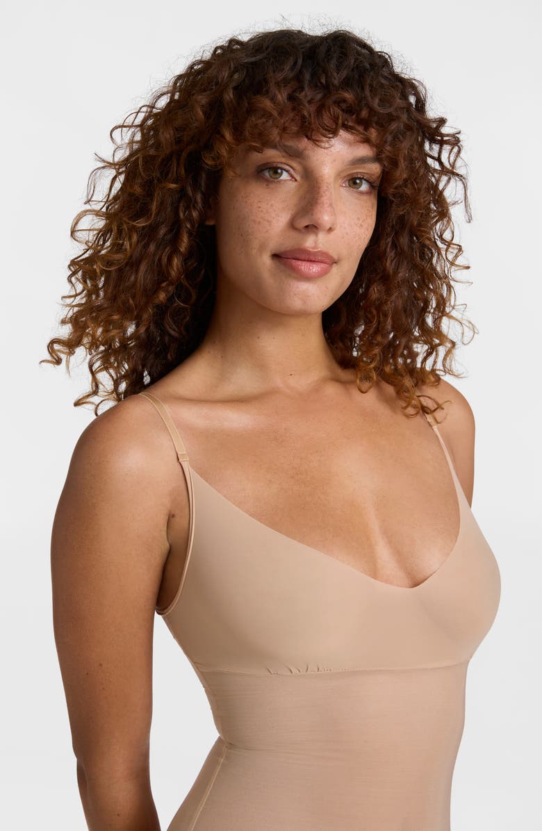 Commando Featherlight Control Shaper Slip, Alternate, color, Beige