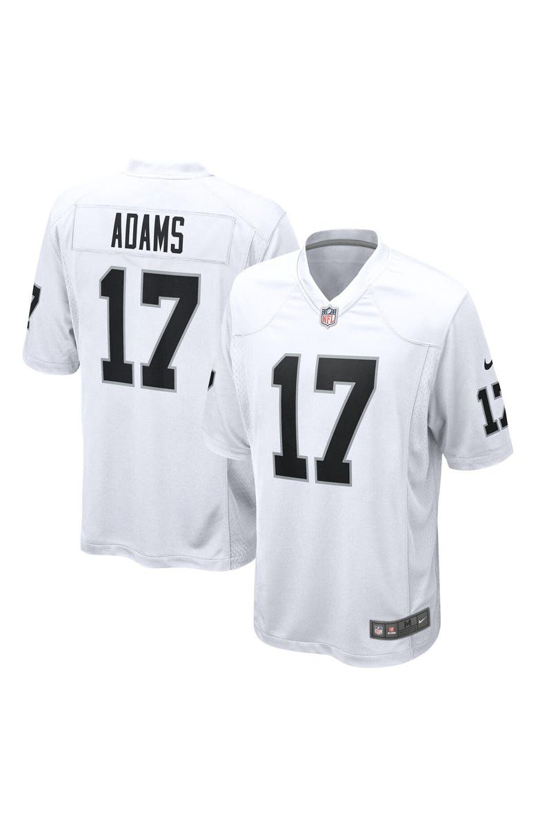 Nike Men's Nike Davante Adams White Las Vegas Raiders Game Jersey, Main, color, 