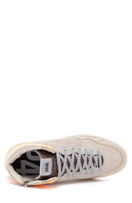 P448 Bali High Top Sneaker In Gray
