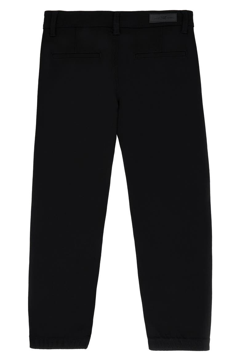 Kids' Flex Waist Commuter Joggers, Alternate, color, BLACK