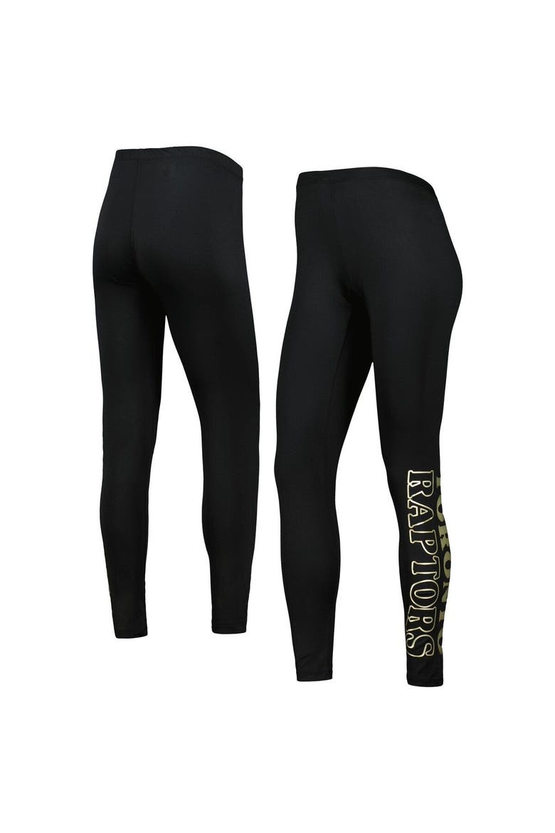 Women's G-III 4Her by Carl Banks Black Toronto Raptors Stadium Leggings, Main, color, Black