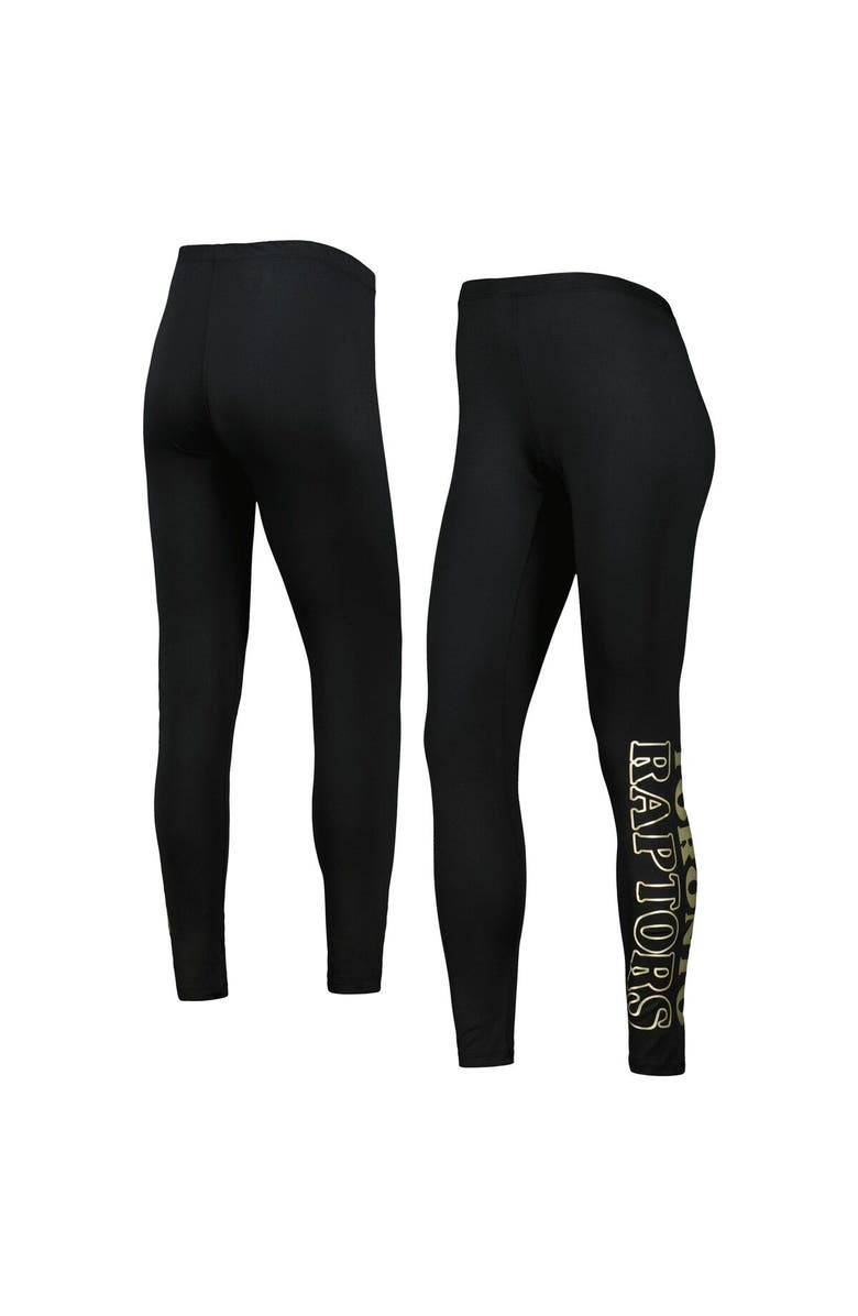 G-III 4HER BY CARL BANKS Women's G-III 4Her by Carl Banks Black Toronto Raptors Stadium Leggings, Main, color, Black