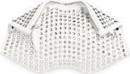 McQueen Manta Leather Clutch