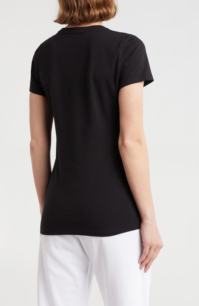DKNY Logo Short Sleeve T-Shirt, Alternate, color, 
