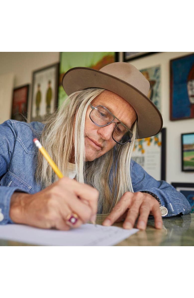 Caddis NOLA | Reading Glasses, Alternate, color, Polished Gunmetal Blue