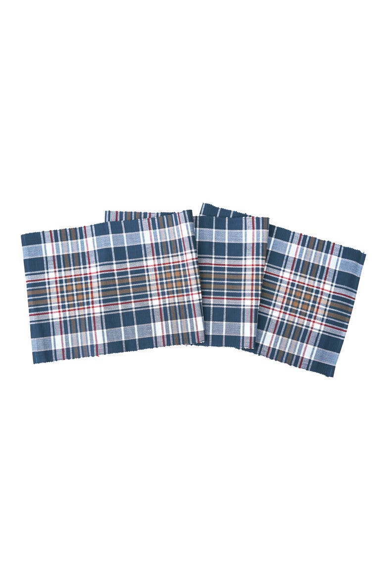 Lawson Lake Plaid Table Runner 13" x 72", Alternate, color, Blue