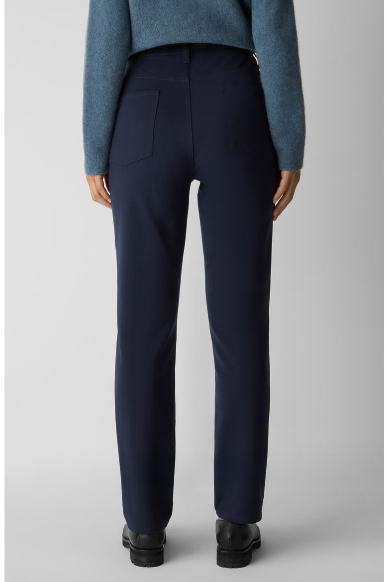 High Waist Slim Fit Jeans, Alternate, color, INK