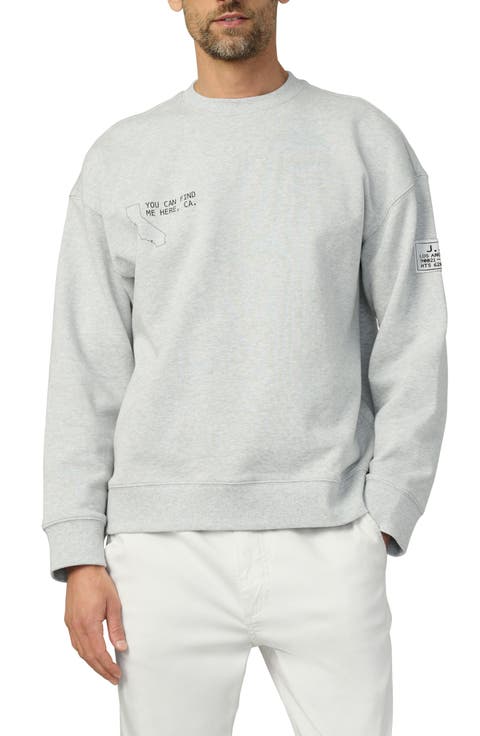 Relaxed Crewneck Graphic Sweatshirt