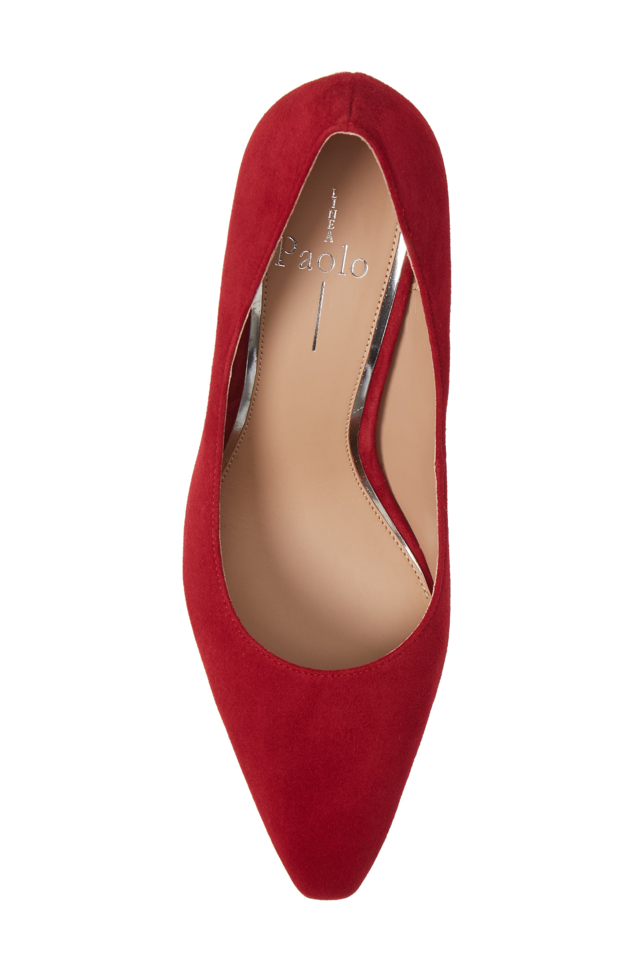 Peggy Pump, Alternate, color, RED SUEDE