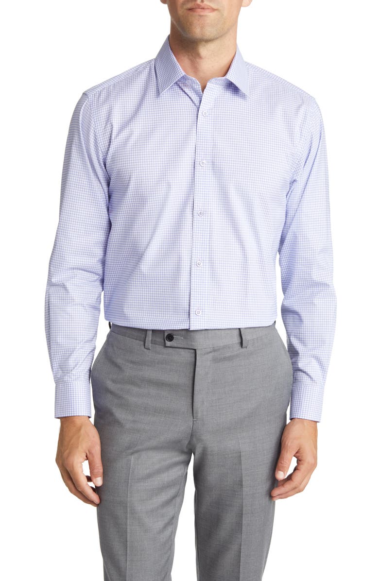 DANIEL HECHTER Check Dress Shirt, Main, color, 