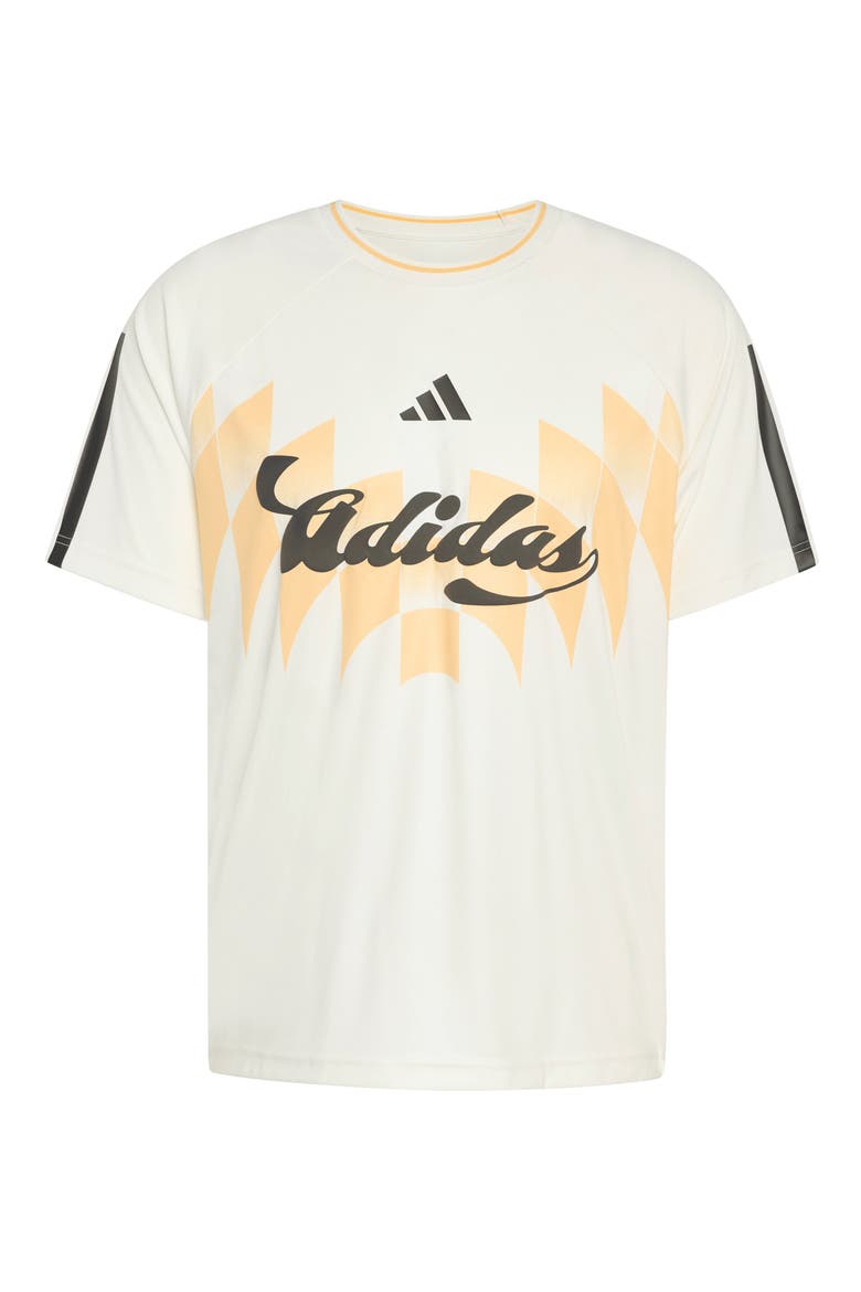 Tiro X Common Goal Jersey T-Shirt, Alternate, color, DUSKY BRONZE/ OFF WHITE/ BLACK